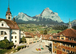 13603964 Schwyz Stadtansicht Mit Blick Zu Den Mythen Schwyz - Sonstige & Ohne Zuordnung