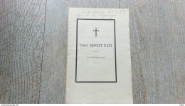 Notice Nécrologique Du Comte Benoist D'azy 1880 Saint Benin D'azy Député Nièvre - Biografía