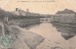 Besançon Les Quais Vue Du Pont De Carnot - Besancon