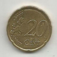 LATVIA 20 EURO CENT 2014 - Letland