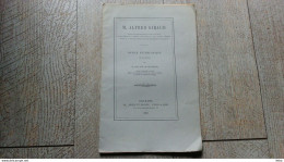 Notice Nécrologique De Alfred Giraud Député Vendée Par Boucher De Molandon 1880 Fontenay Le Comte Rare - Biographie