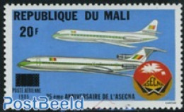 Mali 1992 Stamp Out Of Set, Mint NH, Transport - Aircraft & Aviation - Airplanes