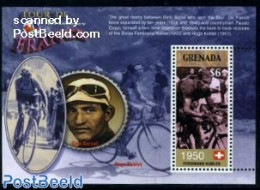 Grenada 2003 Tour De France, Ferdinand Kuebler S/s, Mint NH, Sport - Transport - Cycling - Sport (other And Mixed) - M.. - Ciclismo