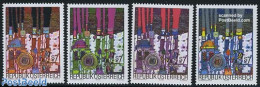 Austria 2000 Hunderstwasser 4v, Mint NH, Art - Hundertwasser - Modern Art (1850-present) - Paintings - Unused Stamps