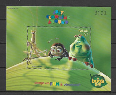 Disney Palau 1998 A Bug's Life MS #3 MNH - Disney