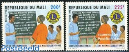 Mali 1993 Lions Club 2v, Mint NH, Various - Lions Club - Rotary, Lions Club