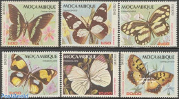 Mozambique 1979 Butterflies 6v, Mint NH, Nature - Butterflies - Mosambik