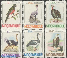 Mozambique 1980 Birds 6v, Mint NH, Nature - Birds - Birds Of Prey - Geese - Mozambique