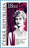 ** 755 Czech Republic Bertha Von Suttner 2013 - Unused Stamps