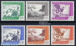 Venezuela 1960 Tourism 6v, Mint NH, Nature - Sport - Various - Water, Dams & Falls - Mountains & Mountain Climbing - T.. - Escalade
