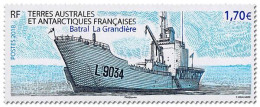 Timbre TAAF N° 857 Neuf** MNH Luxe BATRAL (BAtiments De TRansport Léger) La Grandière. - Nuovi