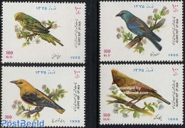 Iran/Persia 1996 Newyear, Birds 4v, Mint NH, Nature - Various - Birds - New Year - Año Nuevo
