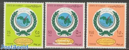 Kuwait 1987 Arab Telecommunication Day 3v, Mint NH, Science - Various - Telecommunication - Maps - Telecom