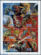 Mali 1994 Preh. Animals 16v M/s, Mint NH, Nature - Prehistoric Animals - Préhistoriques