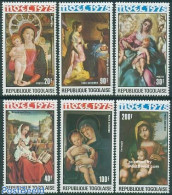 Togo 1975 Christmas 6v, Mint NH, Religion - Christmas - Art - Paintings - Kerstmis