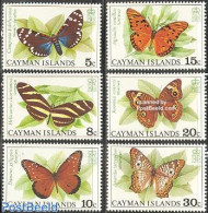 Cayman Islands 1977 Butterflies 6v, Mint NH, Nature - Butterflies - Kaaiman Eilanden