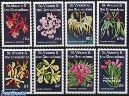 Saint Vincent 1994 Orchids 8v, Mint NH, Nature - Flowers & Plants - Orchids - St.Vincent (1979-...)