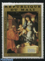 Mali 1984 Christmas 1v, Mint NH, Religion - Christmas - Art - Paintings - Noël