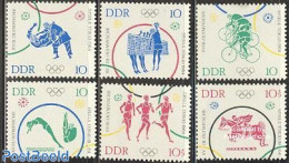 Germany, DDR 1964 OLYMPIC GAMES 6V, Mint NH, Sport - Cycling - Judo - Olympic Games - Ongebruikt