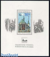 Czech Republic 2000 Brno Stamp Exp. S/s, Mint NH, Religion - Churches, Temples, Mosques, Synagogues - Philately - Altri & Non Classificati