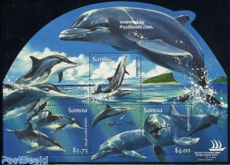 Samoa 2005 Pacific Explorer, Dolphins S/s, Mint NH, Nature - Sea Mammals - Samoa (Staat)