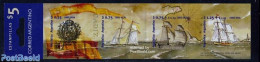 Argentina 1998 Espamer 4v Booklet, Mint NH, History - Transport - Coat Of Arms - Stamp Booklets - Ships And Boats - Nuevos