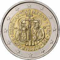 Slovaquie, 2 Euro, Constantine And Methodius, 2013, Kremnica, Bimétallique, SPL - Slovacchia