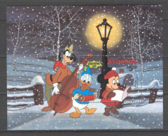 Disney Redonda 1981 Christmas MS MNH - Disney