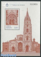 Spain 2012 Oviedo Cathedral S/s, Mint NH, Religion - Churches, Temples, Mosques, Synagogues - Neufs