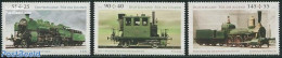 Germany, Federal Republic 2012 Youth, Historic Locomotives 3v, Mint NH, Transport - Railways - Unused Stamps