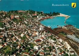 13599008 Romanshorn TG Hafen Bodensee Fliegeraufnahme Romanshorn TG - Sonstige & Ohne Zuordnung