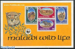 Malawi 1978 WWF, Animals S/s, Mint NH, Nature - Animals (others & Mixed) - Cat Family - World Wildlife Fund (WWF) - Ze.. - Malawi (1964-...)