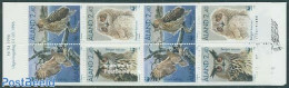 Aland 1996 WWF, Owls Booklet, Mint NH, Nature - Birds - Owls - World Wildlife Fund (WWF) - Stamp Booklets - Ohne Zuordnung