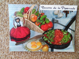 KB10/1382*1385-Recettes De Cuisine Lot De 4 Cartes Postales - Recepten (kook)