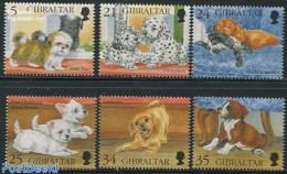 Gibraltar 1996 Dogs 6v, Mint NH, Nature - Dogs - Gibraltar