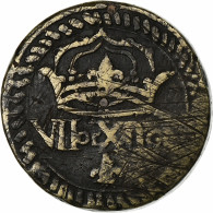 France, Poids Monétaire, 1/4 D'Ecu, Henri III à Louis XIV, Laiton - Sonstige & Ohne Zuordnung