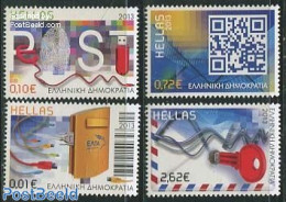 Greece 2013 Electronic Mail 4v, Mint NH, Science - Computers & IT - Post - Ungebraucht