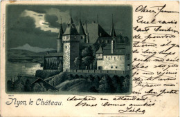 Nyon - Le Chateau - Litho - Nyon