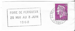 FRANCE. POSTMARK. PERIGUEUX FAIR. 1968 - 1961-....