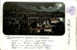 Lausanne - Le Chateau - Litho - Lausanne