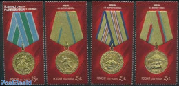 Russia 2014 Decorations 1941-1942 4v, Mint NH, History - Decorations - Militares