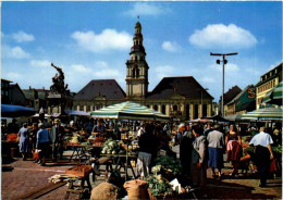 Mannheim - Altes Rathaus Und Markt - Mannheim