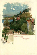 Montreux - Künstlerkarte Sign. Voellmy - Montreux