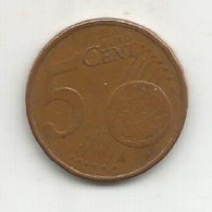 MALTA 5 EURO CENT 2008 - Malta