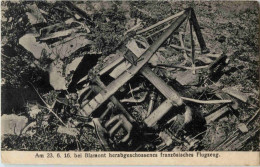 Bei Blamont Abgeschossenes Flugzeug - Oorlog 1914-18