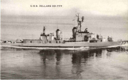 USS Zellars - Krieg