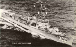 USS Lester - Oorlog