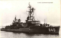 USS Glennon - Guerra