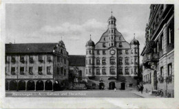 Memmingen - Rathaus Und Steuerhaus - Memmingen