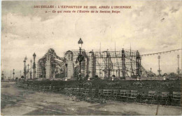 Bruxelles - Exposition Universelle 1910 - L Incendie - Altri & Non Classificati